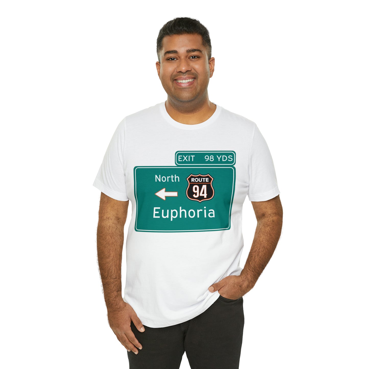 Fumble in the Jungle - 98 Yards to Euphoria Tee