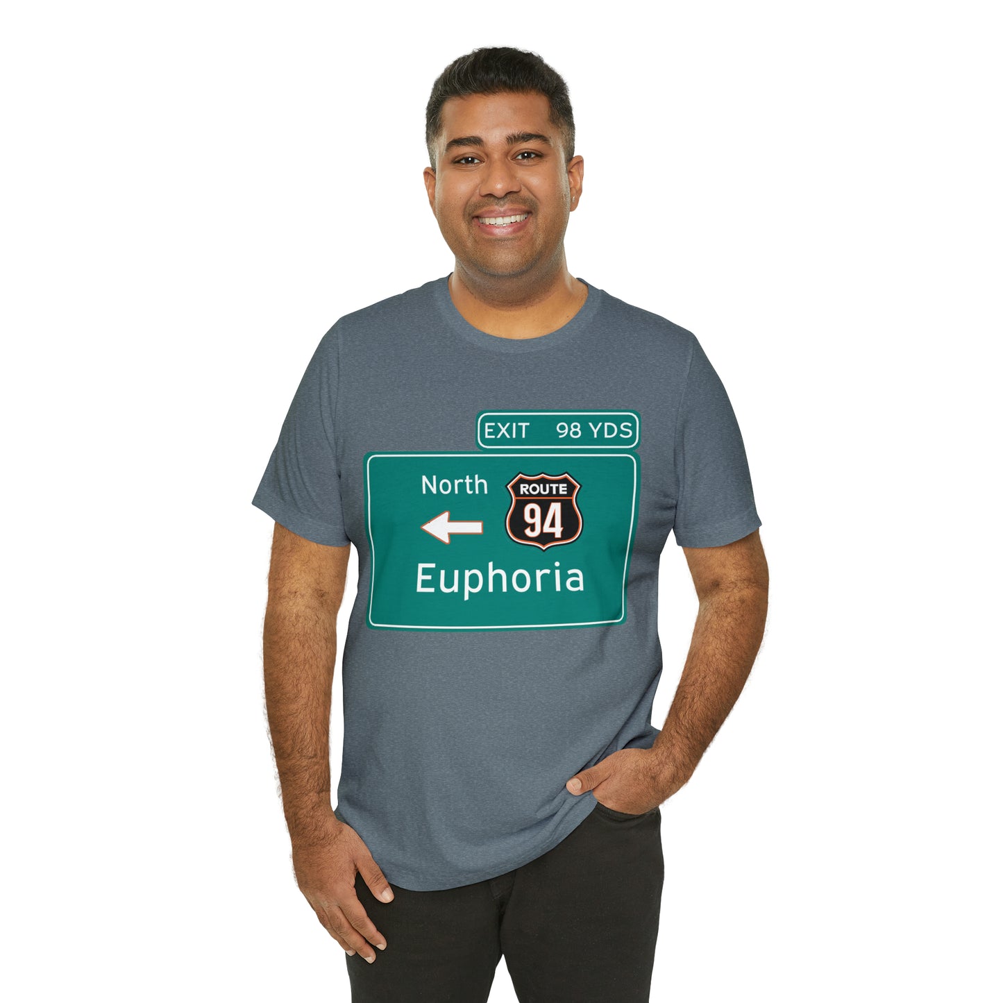 Fumble in the Jungle - 98 Yards to Euphoria Tee