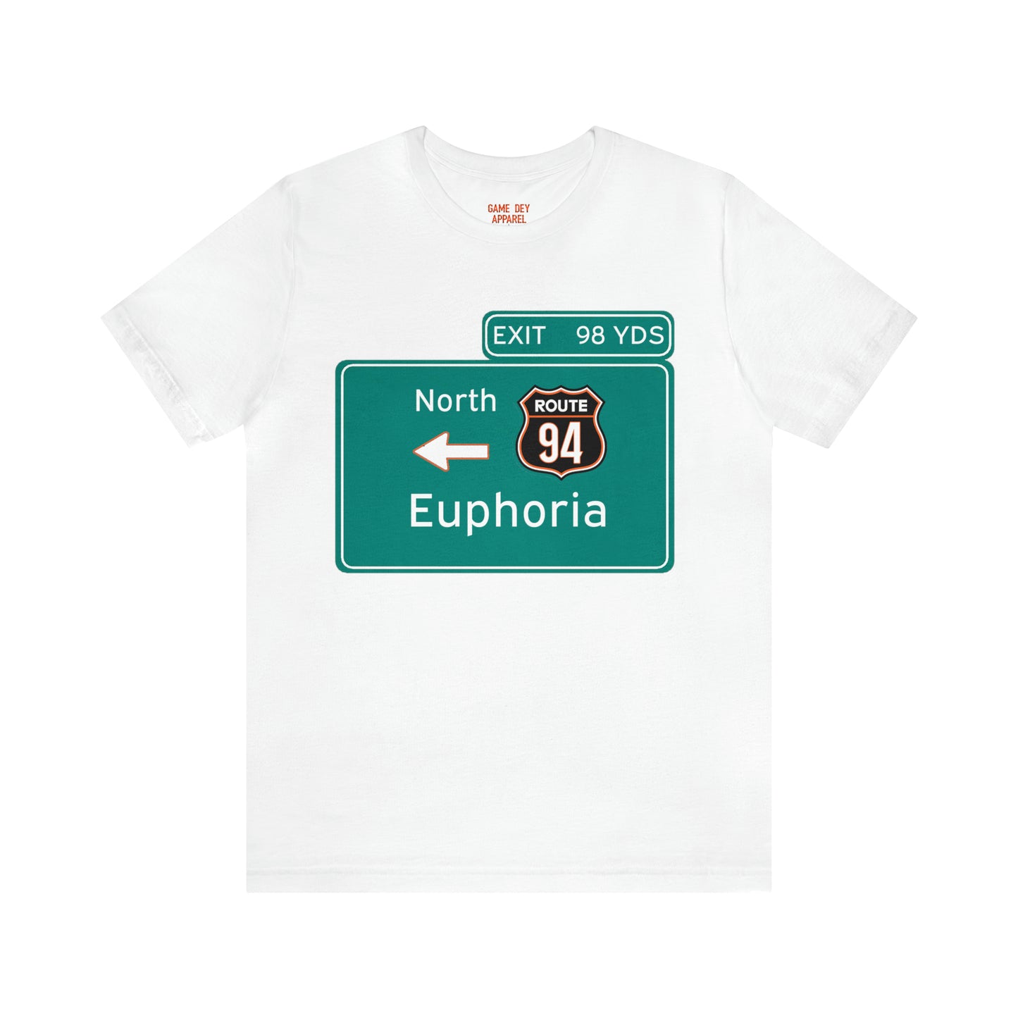 Fumble in the Jungle - 98 Yards to Euphoria Tee