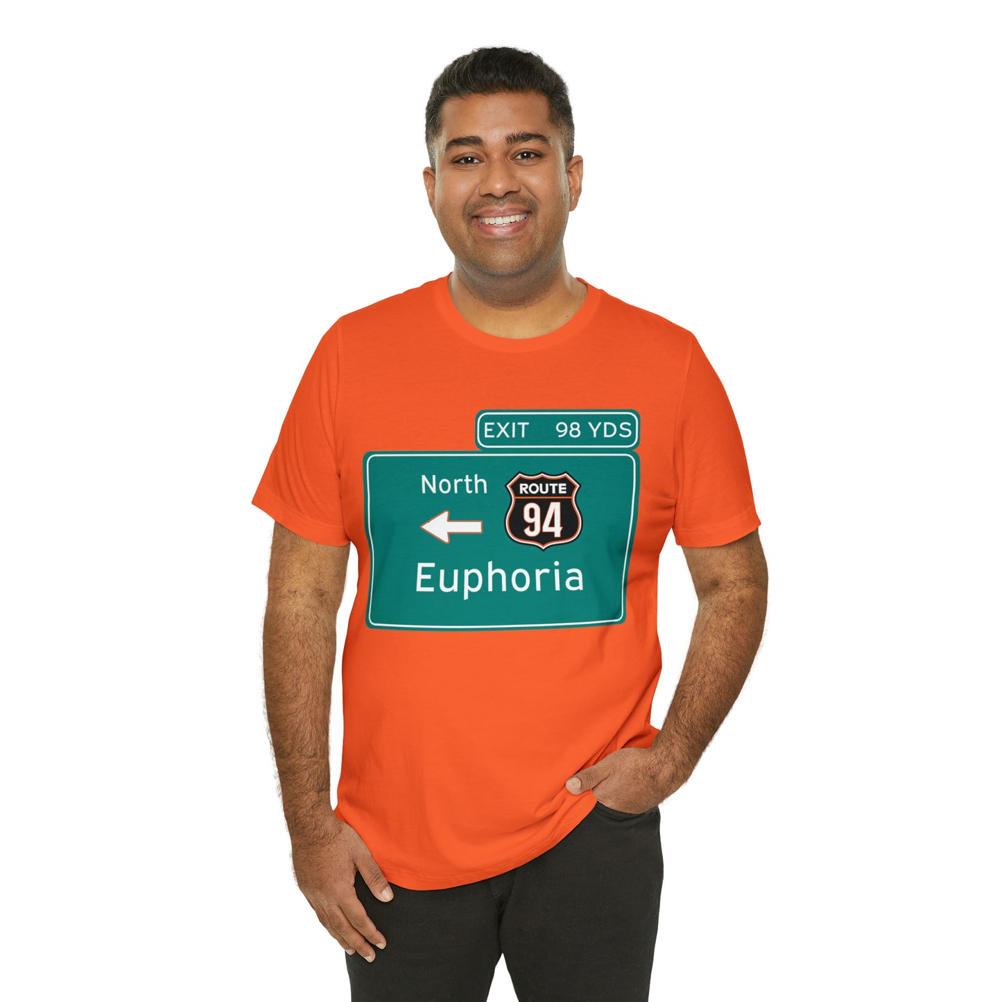 Fumble in the Jungle - 98 Yards to Euphoria Tee