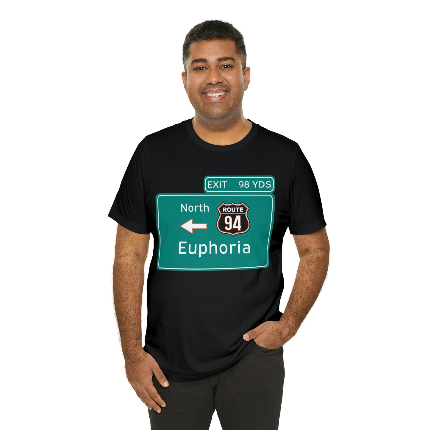 Fumble in the Jungle - 98 Yards to Euphoria Tee