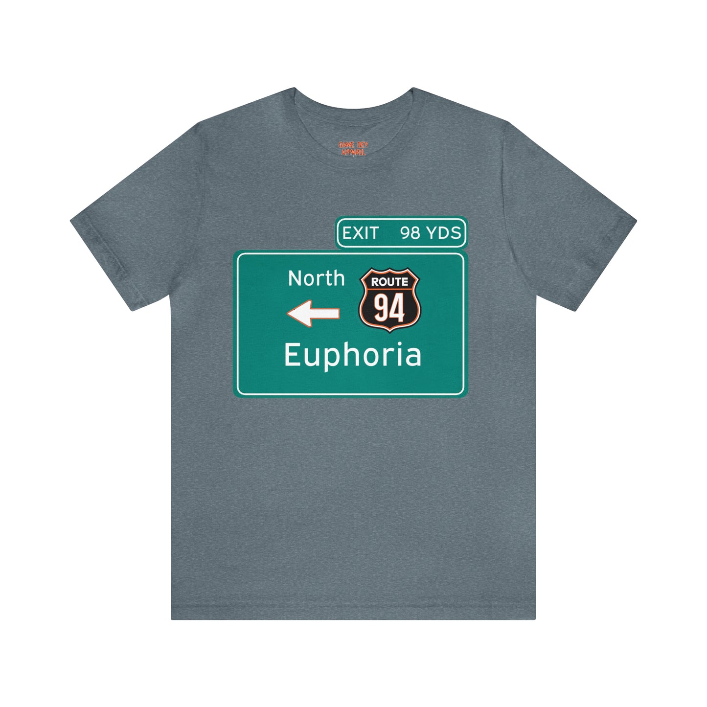 Fumble in the Jungle - 98 Yards to Euphoria Tee