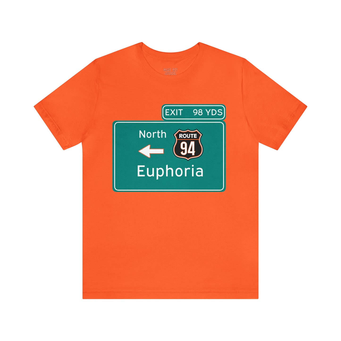 Fumble in the Jungle - 98 Yards to Euphoria Tee
