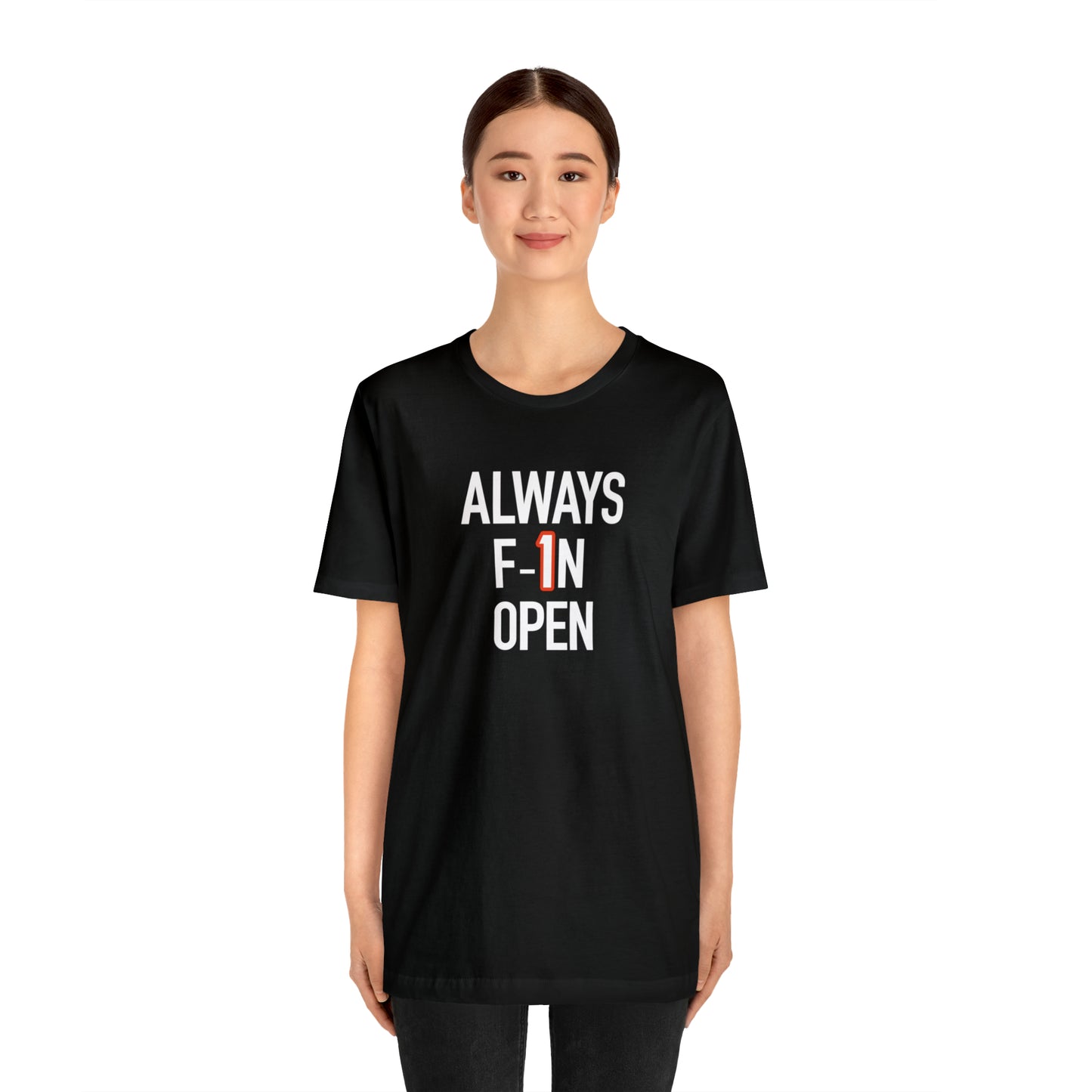 Always Open Short Sleeve Tee