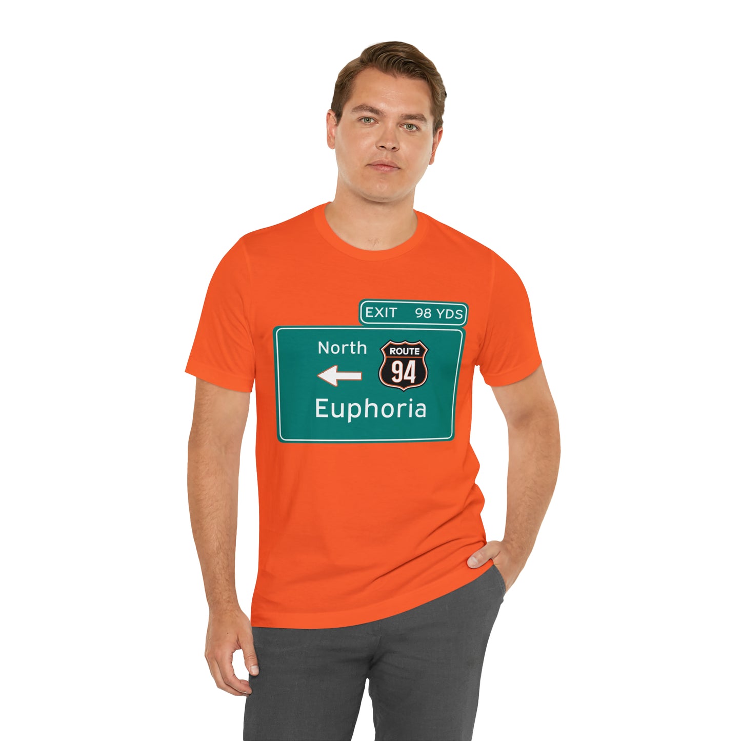 Fumble in the Jungle - 98 Yards to Euphoria Tee