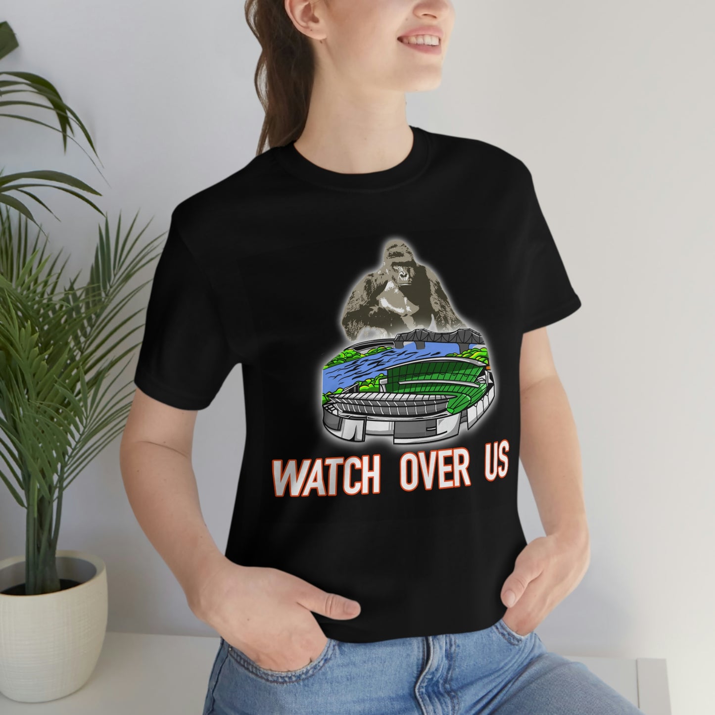 Harambe Watch Over Us Tee