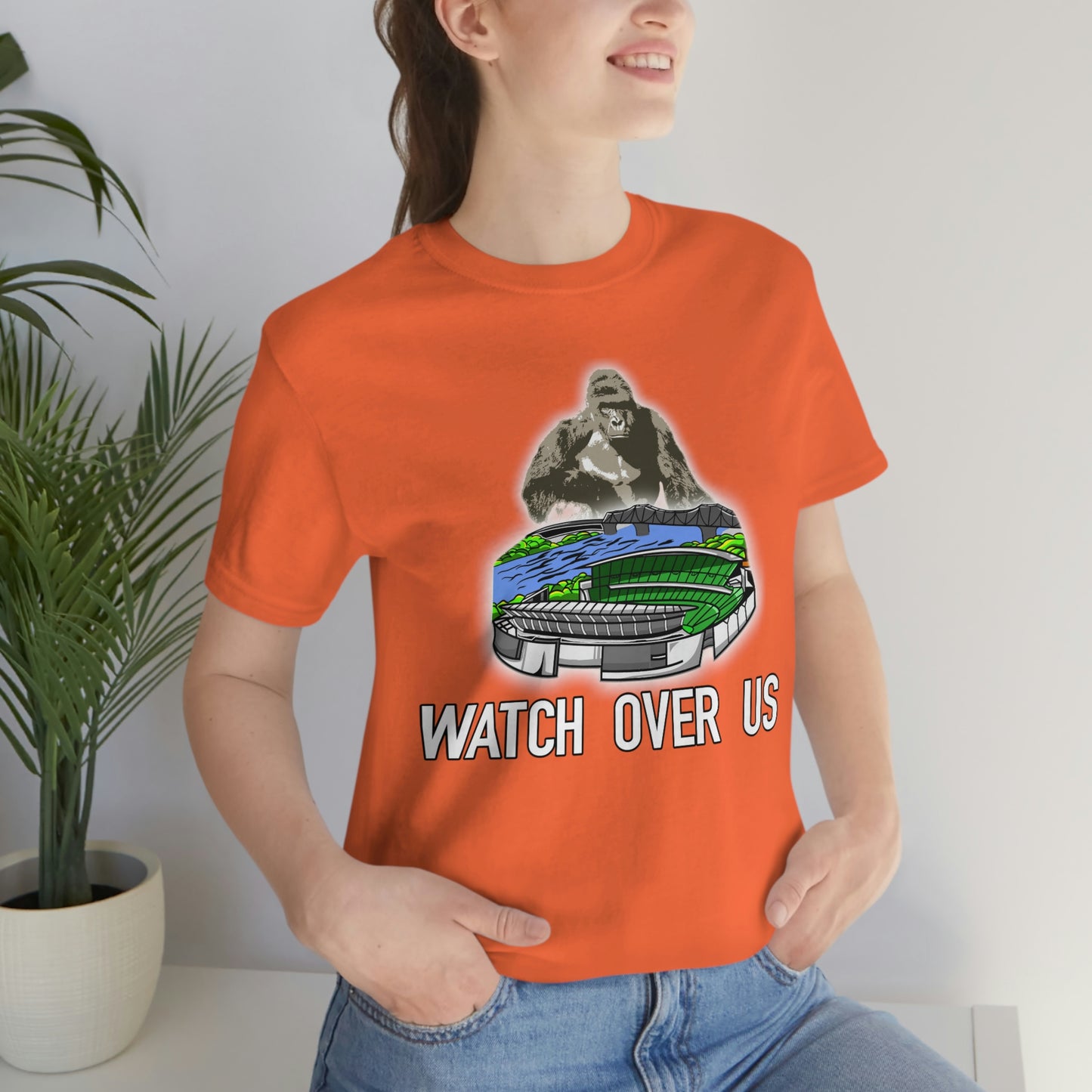 Harambe Watch Over Us Tee