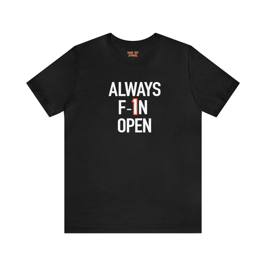 Always Open Short Sleeve Tee